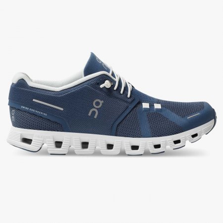 On Cloud Uomo Cloud 5-Denim |Scarpe Bianche |Italia