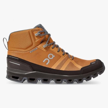 On Cloud Men's Cloudrock Waterproof-Pecan |Scarpe marroni |Italia