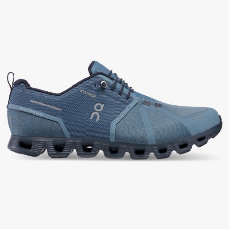 On Cloud Uomo Cloud 5 Impermeabile-Metallo |Scarpe blu navy |Spedizione rapida