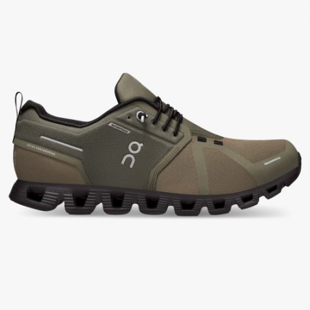 On Cloud Uomo Cloud 5 Waterproof-Olive |Scarpe nere |Spedizione rapida