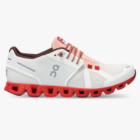 On Cloud Donne Cloud Swiss Olympic-Red |White Shoes|Nuovo in saldo