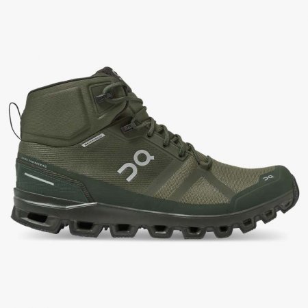 On Cloud Uomo Cloudrock Waterproof-Jungle |Scarpe Fir |Italia