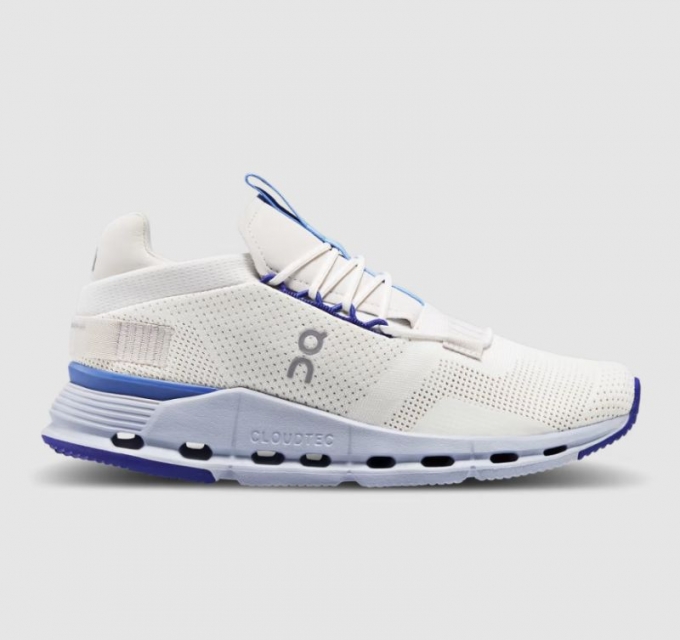 On Cloud Uomo Cloudnova-Undyed-White |Heather Shoes Nuovi arrivi