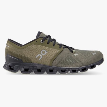 On Cloud Uomo Cloud X 3-Olive |Scarpe Reseda |Spedizione rapida