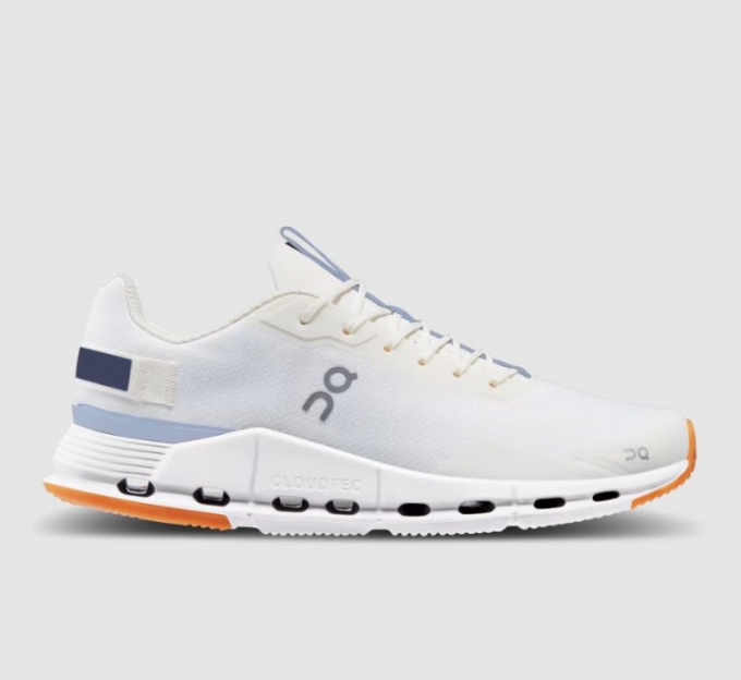 On Cloud Uomo Cloudnova Form-White |Heather Shoes Nuovi arrivi