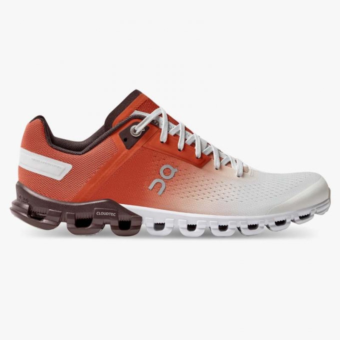 On Cloud Men's Cloudflow-Rust |Scarpe bianche |Italia