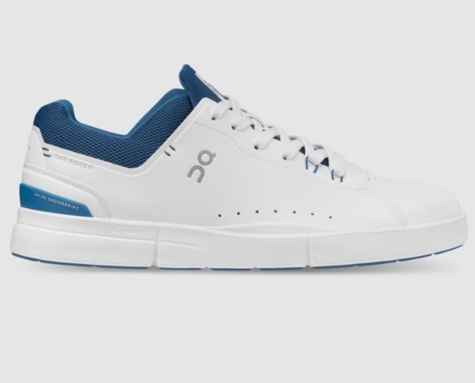 On Cloud Uomo THE ROGER Advantage-Bianco |Nuovi arrivi scarpe Cobalt