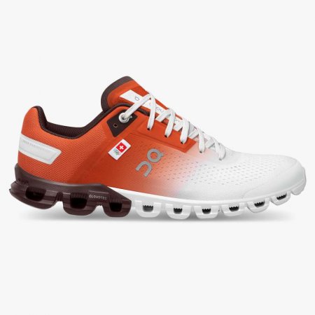 On Cloud Donne Cloudflow Swiss Olympic-Swiss Olympic Rust |Scarpe bianche Ultimi arrivi