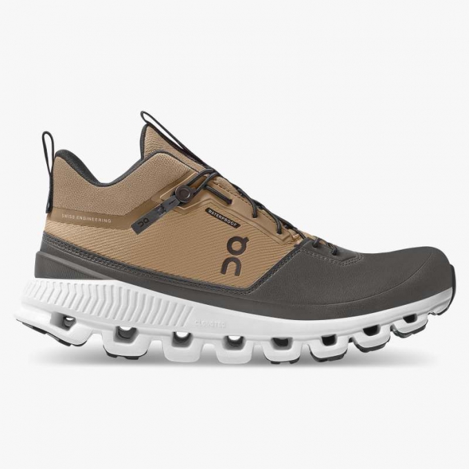 On Cloud Donne Cloud Hi Waterproof-Chai |Magnet Shoes|Nuova liquidazione