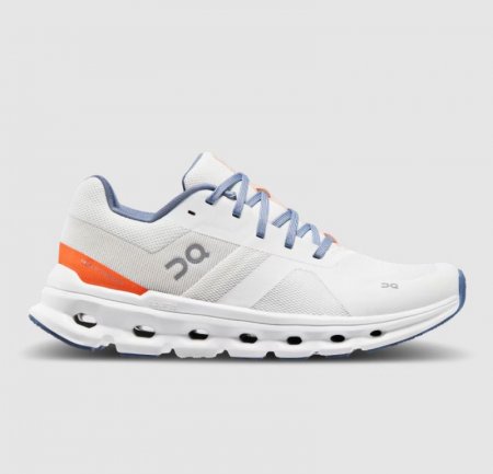 On Cloud Uomo Cloudrunner Wide-Undyed-White |Nuovi arrivi Flame Shoes