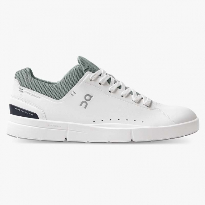 On Cloud Uomo THE ROGER Advantage-Bianco |Scarpe Eucalyptus |Outlet Italia