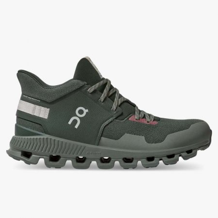 On Cloud Uomo Cloud Hi Edge Stone Pine-Jungle |Forest Shoes |Promozione Outlet Italia